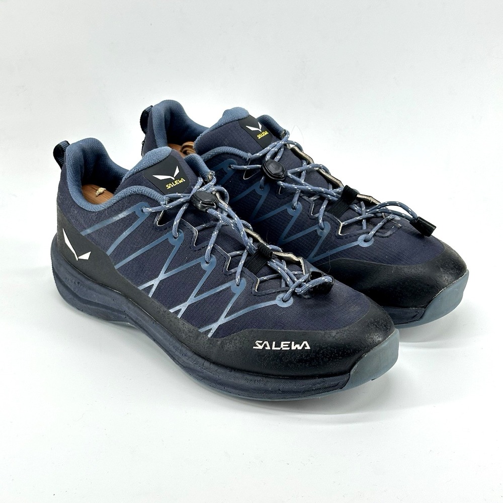 Salewa Wildfire 2 Powertrex Kids Size 5 US EU 37 Blue Hiking Shoes Weatherproof